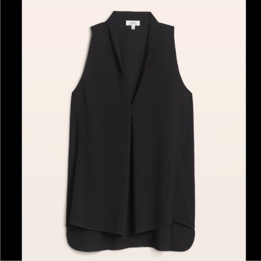 Aritzia Wilfred Nuit blouse camisole in black